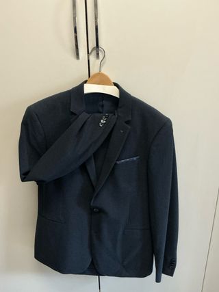 Traje Mango Hombre Talla M Azul finito