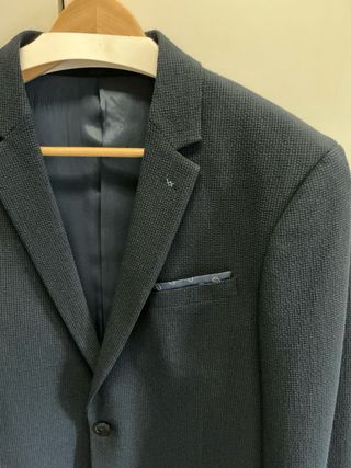 Traje Mango Hombre Talla M Azul finito