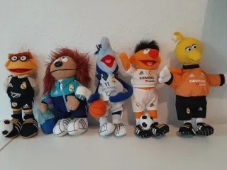 Muñecos Peluches Real Madrid
