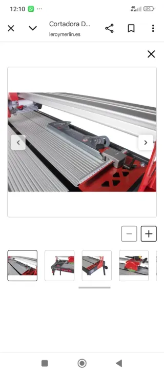 Cortadora de azulejos Rubi DV-200