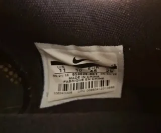 Zapatillas Nike Negras Talla 45