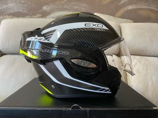 Casco Modular Scorpion EXO-TECH EVO CARBON Xl.