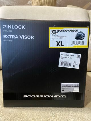Casco Modular Scorpion EXO-TECH EVO CARBON Xl.
