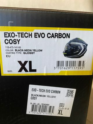 Casco Modular Scorpion EXO-TECH EVO CARBON Xl.
