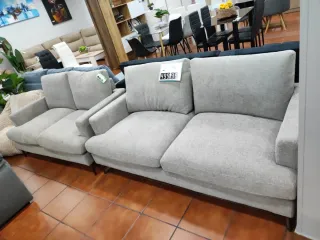 Conjunto Sofá 3+2 Gris