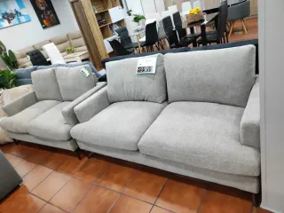 Conjunto Sofá 3+2 Gris