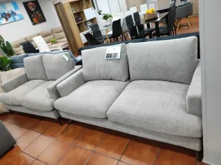 Conjunto Sofá 3+2 Gris