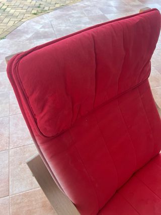 Mecedora Ikea Poäng Roja