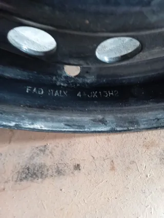 2 Llantas para remolque 13 pulgadas