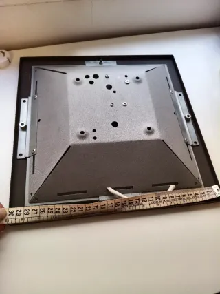 Lámpara de techo de cristal y metal