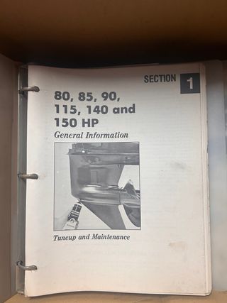 Manuales de Servicio MerCruiser, Yamaha y Mariner