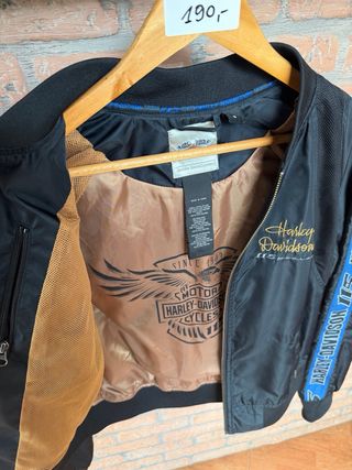 Chaqueta Bomber Harley Davidson 115 Aniversario