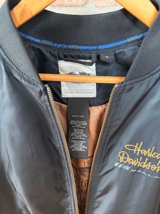 Chaqueta Bomber Harley Davidson 115 Aniversario