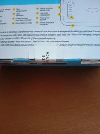 Micro Jump Starter 12V DC 6000mAh