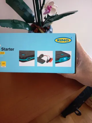 Micro Jump Starter 12V DC 6000mAh