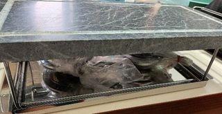 Griglia barbecue in pietra IBILI 37x18cm