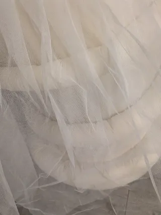 Cancán Fallera Blanco Talla Única