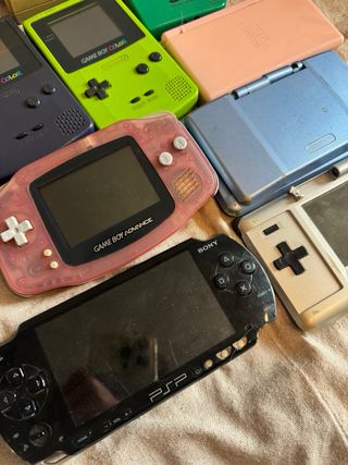 Colección Consolas: Gameboy, PSP, GBA