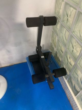 Gimnasio completo en casa - Domyos + pesas + banco