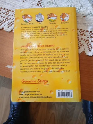 El robo del diamante gigante: Geronimo Stilton 53