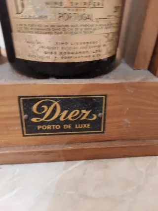 Bottiglia Porto Diez Ultra - Legno