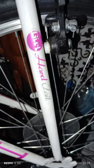 Bicicleta Aurelia 27.5 Mujer Blanco Rosa