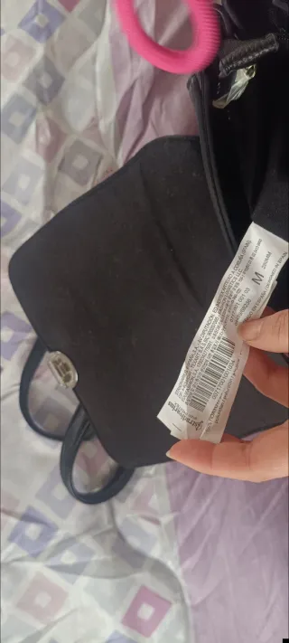 Mochila Bolso Stradivarius Negra