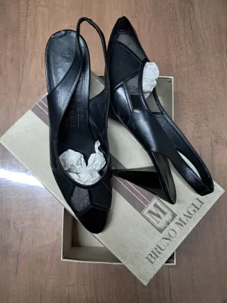 Scarpe slingback Bruno Magli nere