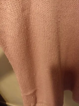 Jersey rosa punto talla 48