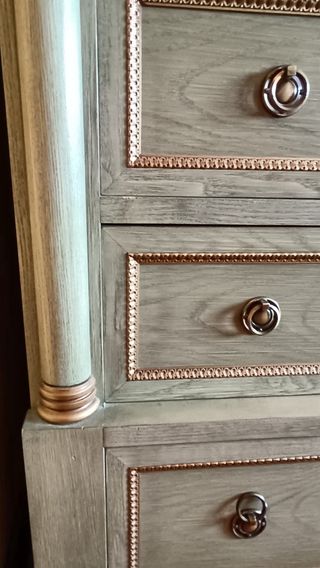 Escritorio Secreter Vintage Madera Maciza