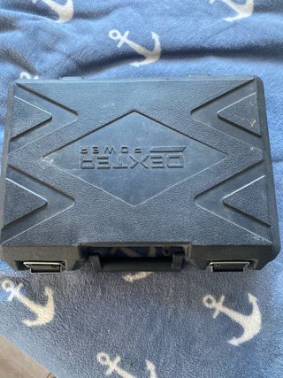 Taladro Dexter 12V con cargador y baterías