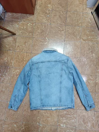 Cazadora Levi's borrego Skateboarding azul 00s