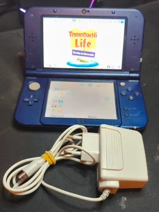 NUOVO NINTENDO 3DS XL+caricatore+penna+custodia