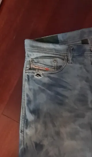 Vaqueros Diesel Azul