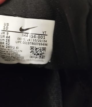 Nike Vomero 18 Negro/Rojo