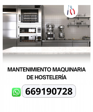 Mantenimiento maquinaria de hostelería