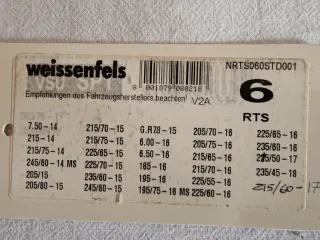 Catene da neve Weissenfels Clack&GoSUV