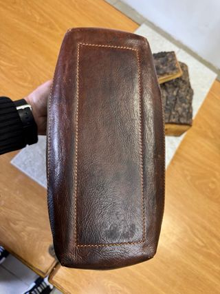 Borsa donna tela e pelle