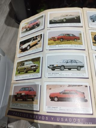 Lote 2 Álbumes Cromos Motor 16 Antiguos