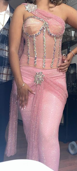 vestido elegante de fiesta