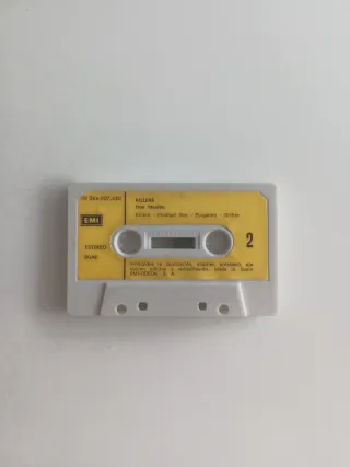 Cinta Cassette Iron Maiden Killers Original