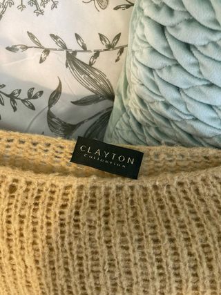 Jersey Clayton Talla M Mujer Beige