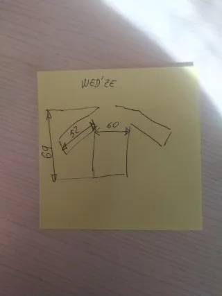 Plumífero Wed'ze Negro. Talla 50.