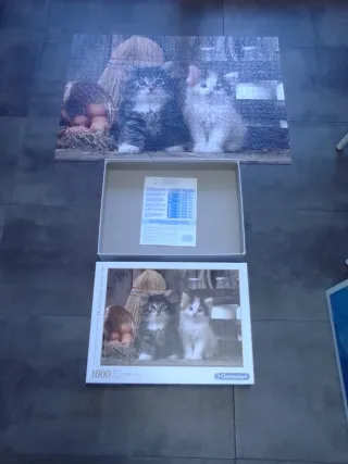 Puzzle Clementoni Gatitos 1000 Piezas