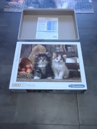 Puzzle Clementoni Gatitos 1000 Piezas