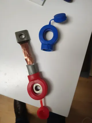 Puentes de Batería Rojo y Azul