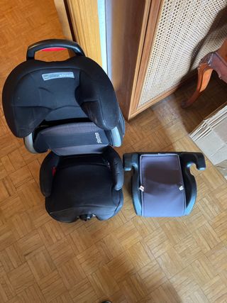 Silla coche 15-36 kg + elevador