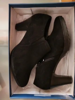 Botines Marypaz Negros Tacon