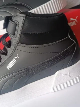 Botas Puma Mujer Negras y Blancas talla 39