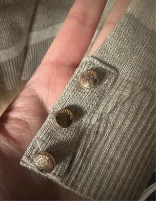 Jersey de cuello alto a rayas